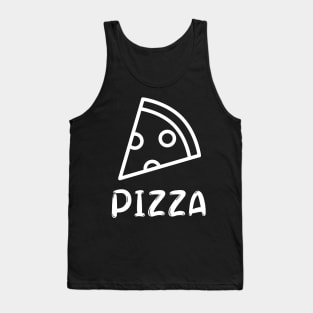 I Wonder If Pizza Thinks About Me Too Food Lover Tank Top